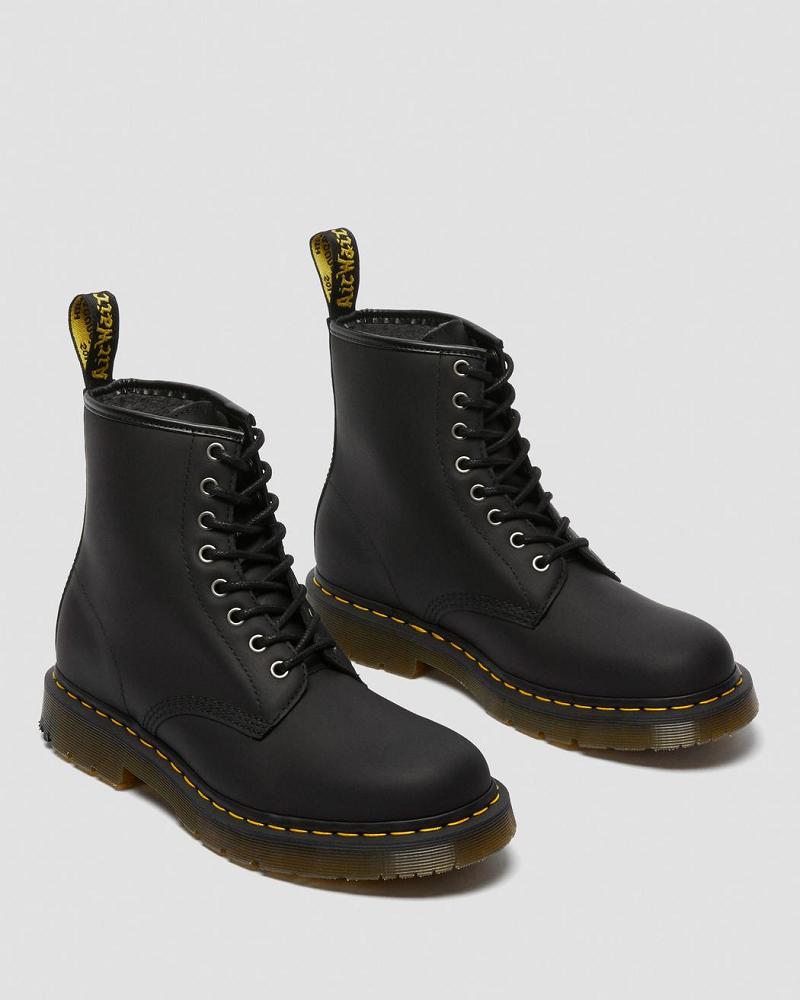 Dr Martens 1460 DM's Wintergrip Arbejdsstøvler Dame Sort | DK 392AHK